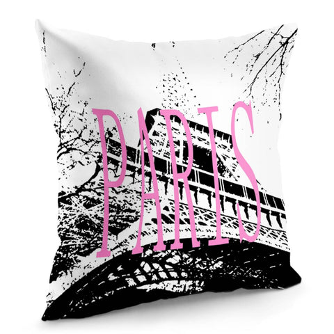 Image of Eiffel Tower Pillow Cover