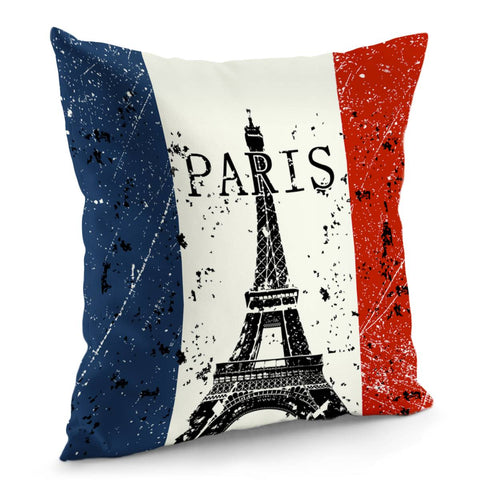 Image of Eiffel Tower Pillow Cover