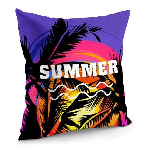 Image of Coconut Palm Pillow Cover