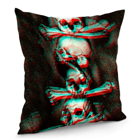 Image of Skull Pillow Cover