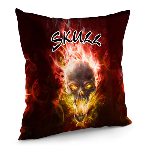 Image of Skull Pillow Cover