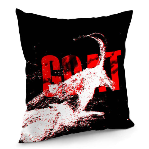 Image of Goat Pillow Cover