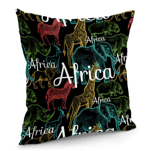 Image of Animal Park Pillow Cover