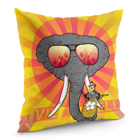 Image of Elephant Pillow Cover