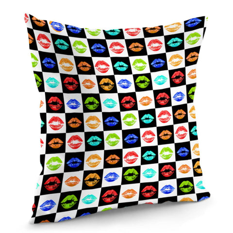 Image of Lips Pillow Cover