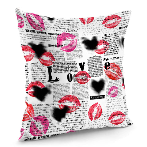 Image of Lips Pillow Cover