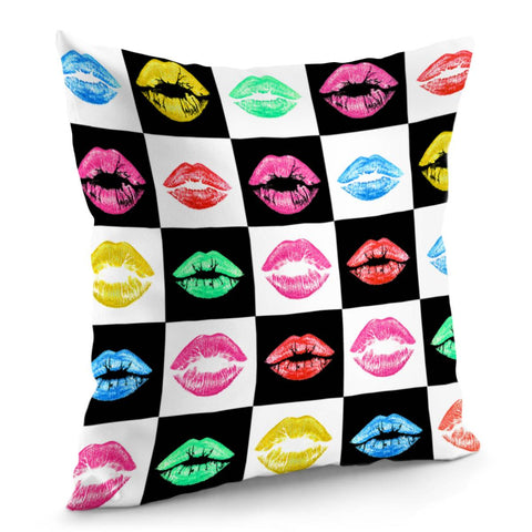 Image of Lips Pillow Cover