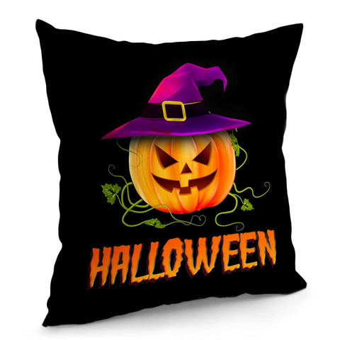 Image of Pumpkin Lantern Pillow Cover