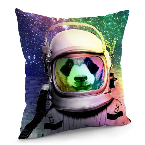 Image of Panda Astronaut Pillow Cover