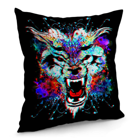 Image of Wolf Pillow Cover