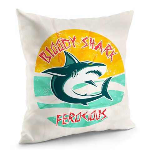 Image of Shark Pillow Cover