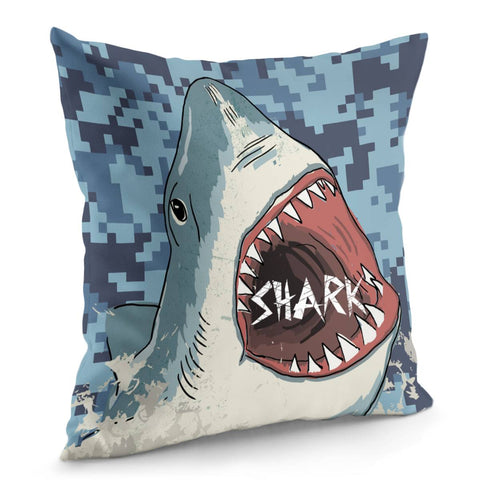 Image of Shark Pillow Cover