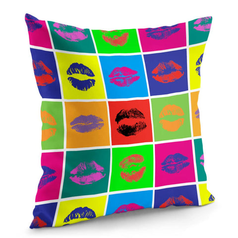 Image of Lips Pillow Cover