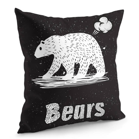 Image of Polar Bear Pillow Cover