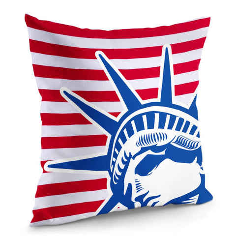 Image of Statue Of Liberty Pillow Cover