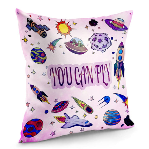 Image of Spacecraft Pillow Cover