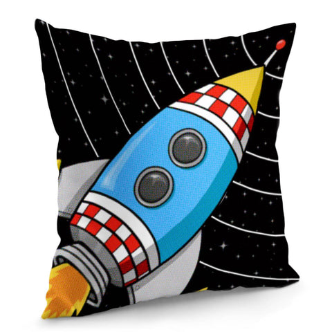 Image of Spacecraft Pillow Cover