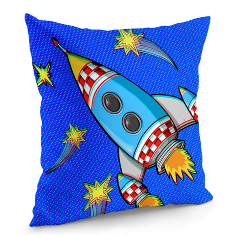 Image of Spacecraft Pillow Cover