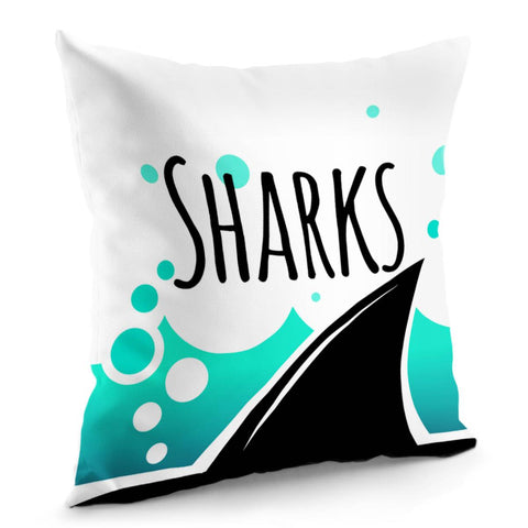 Image of Shark Pillow Cover