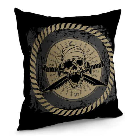 Image of Pirate Pillow Cover