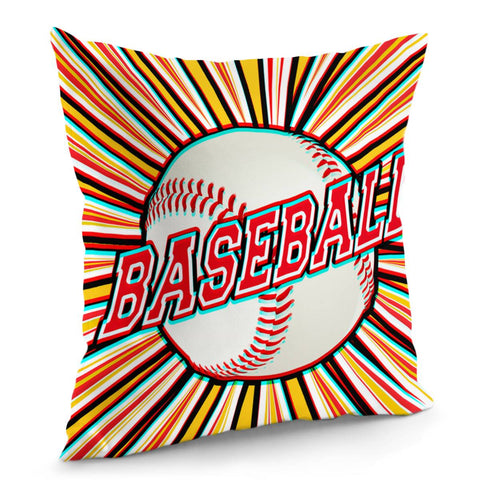 Image of Baseball Pillow Cover