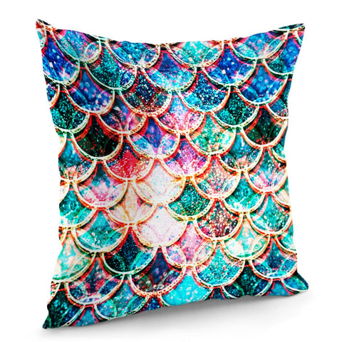 Image of Mermaid Scales Pillow Cover