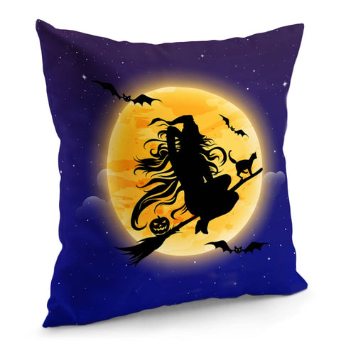 Image of Halloween Witch Pillow Cover