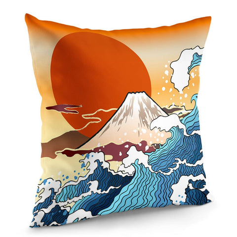 Image of Mount Fuji Pillow Cover