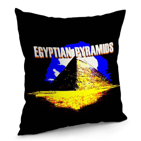 Image of Egyptian Pyramids Pillow Cover