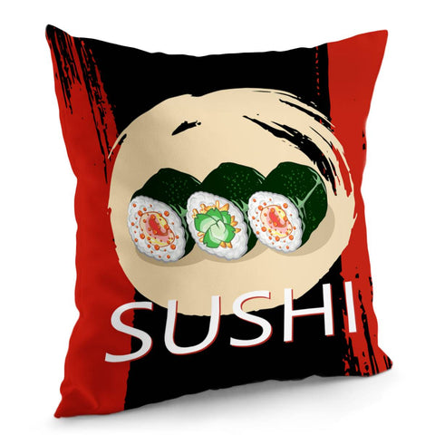 Image of Sushi Pillow Cover