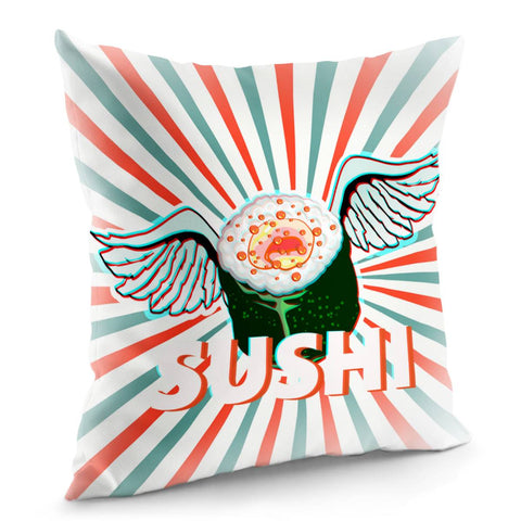 Image of Sushi Pillow Cover