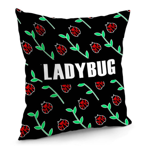 Image of Ladybug Pillow Cover