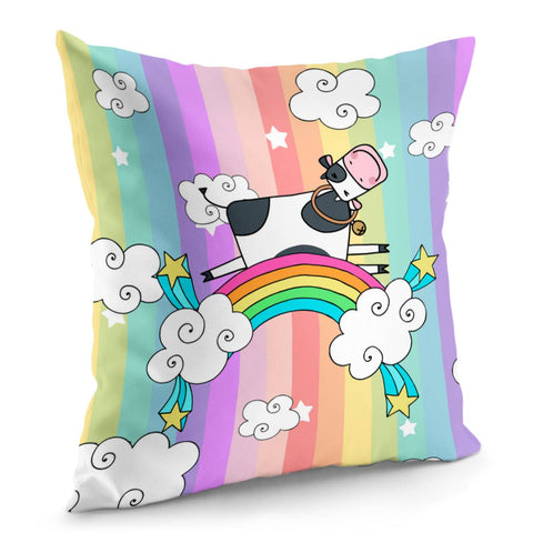 Image of Milk Cow Pillow Cover