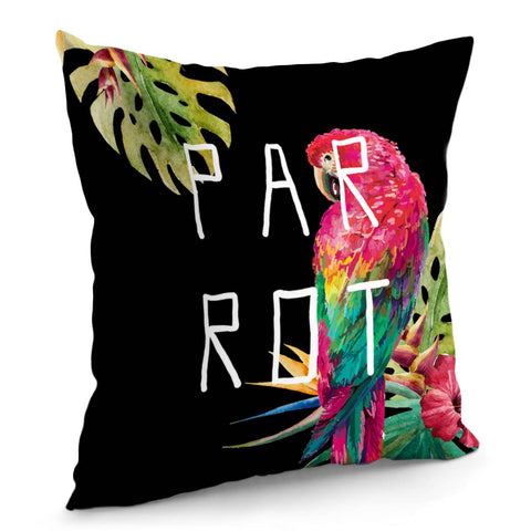 Image of Parrot Pillow Cover