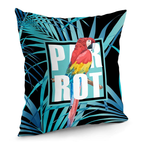 Image of Parrot Pillow Cover