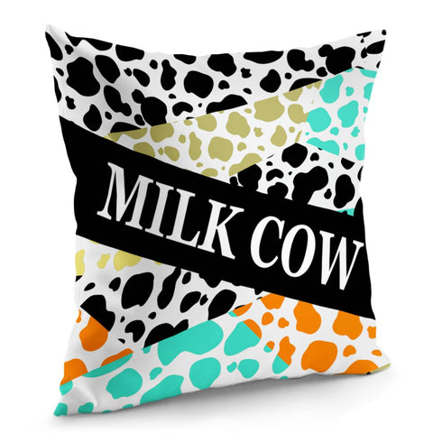 Image of Cow Pillow Cover