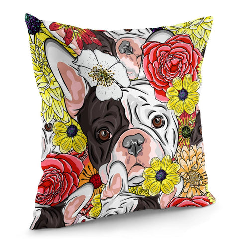 Image of Bulldog Pillow Cover