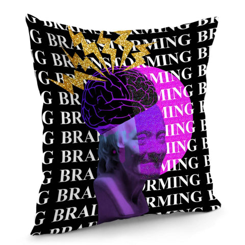 Image of Brain Pillow Cover