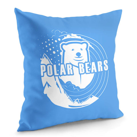 Image of Polar Bear Pillow Cover