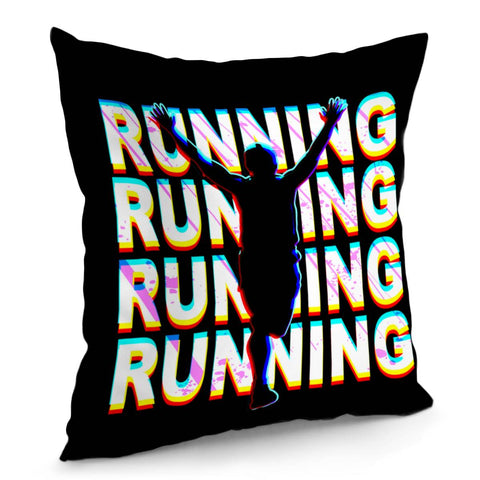 Image of Running Pillow Cover