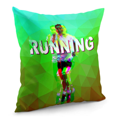 Image of Running Pillow Cover