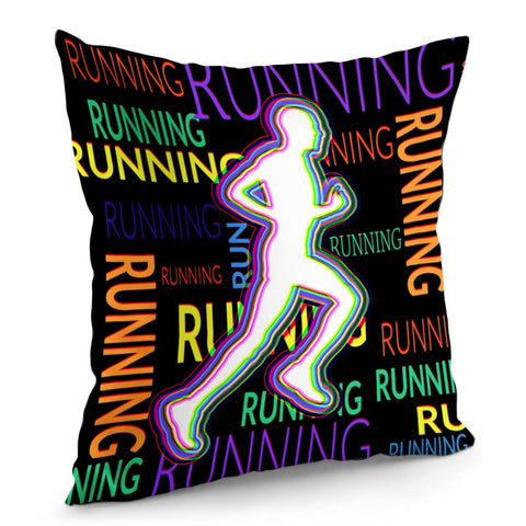 Image of Running Pillow Cover