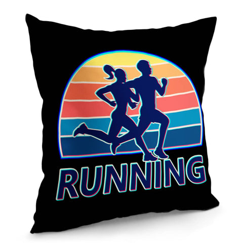 Image of Running Pillow Cover