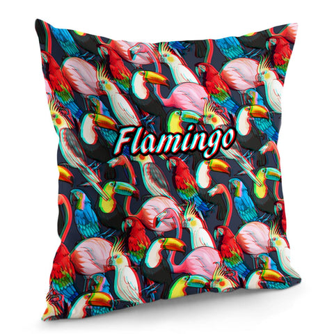Image of Flamingo Pillow Cover