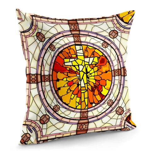 Image of Church Glass Pillow Cover