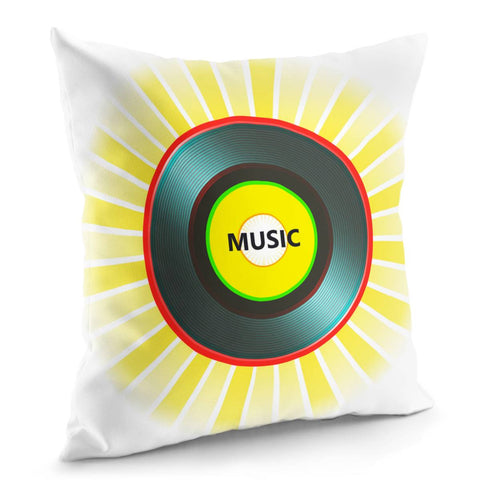 Image of Record Pillow Cover