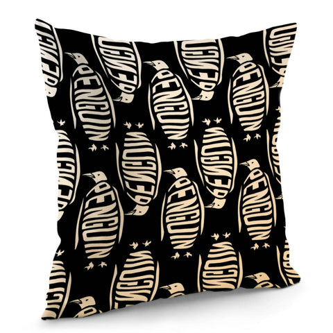 Image of Penguins Pillow Cover