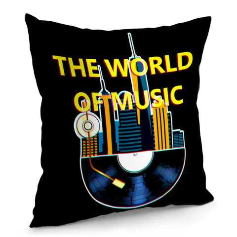 Image of Record Pillow Cover