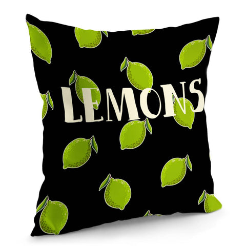 Image of Lemon Pillow Cover