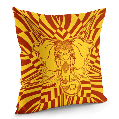 Image of Elephant Pillow Cover